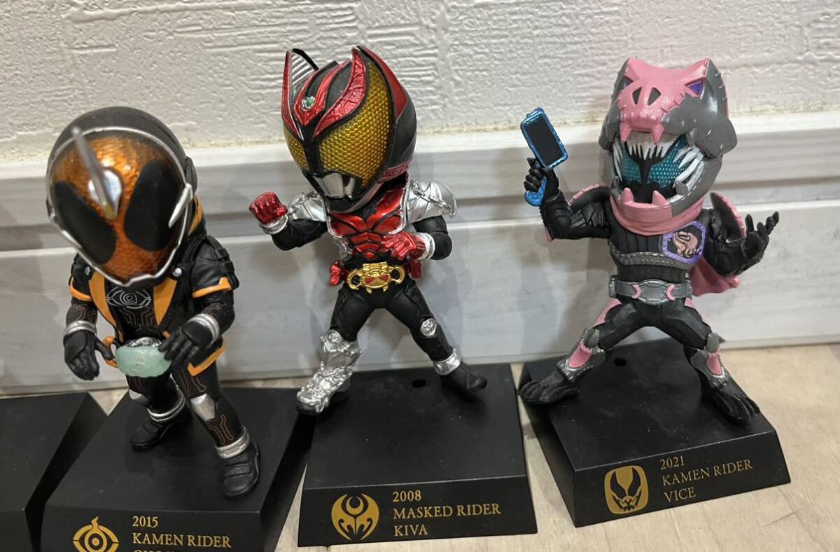 仮面ライダー デフォルメ フィギュア くじ まとめ セット 難あり
