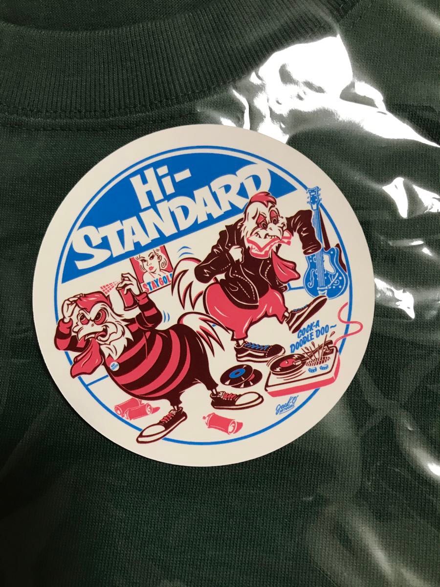 HI-STANDARD Tシャツ FAT Lサイズ ハイスタ 半袖 2枚組 ブラック