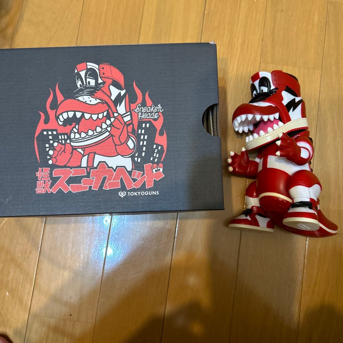 ソフビシリーズ 怪獣スニーカーヘッド ビンテージシカゴカラー