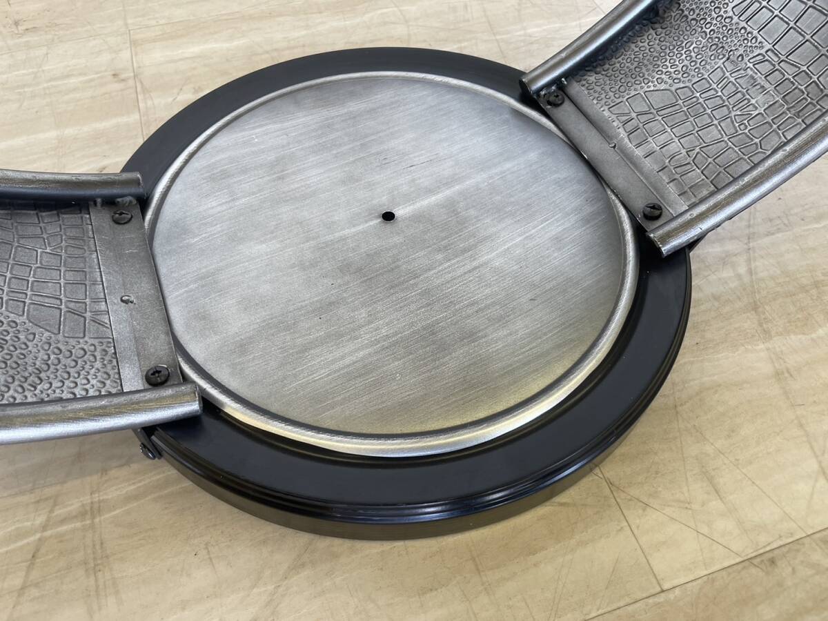 腕時計風 サイドテーブル インダストリアル ヴィンテージ カフェ風