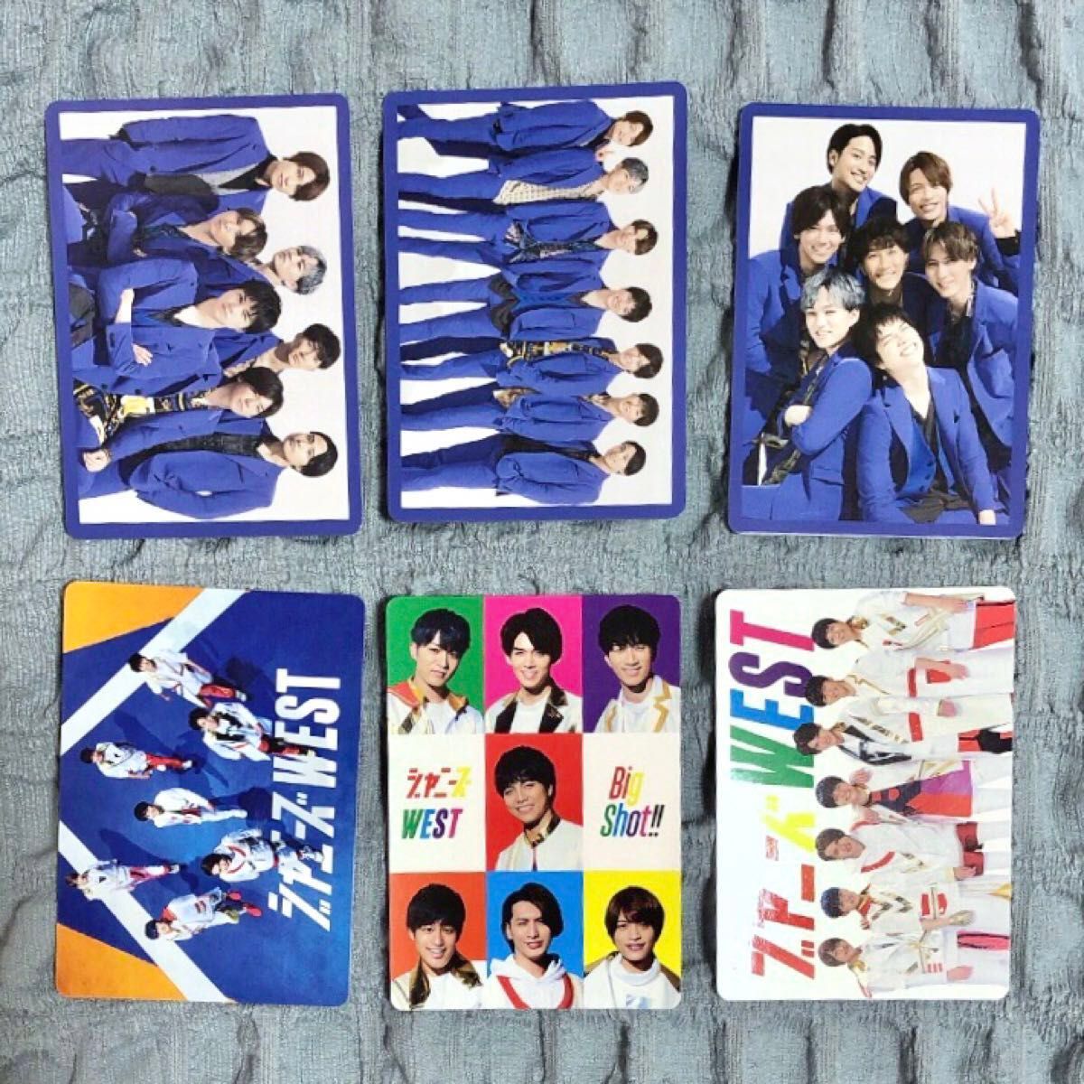 WEST (ジャニーズWEST) CD早期購入特典まとめ売り ステッカー トレカ