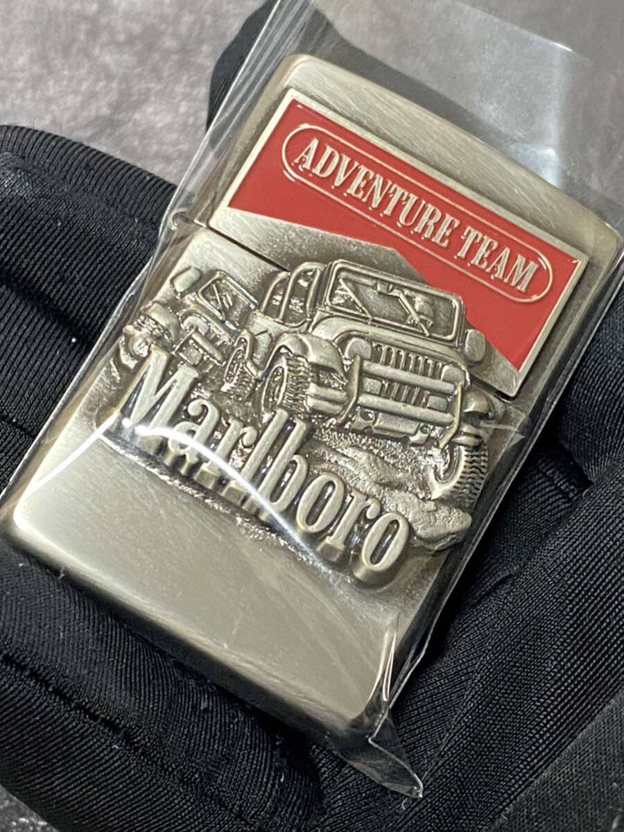 zippo Marlboro ADVENTURE TEAM 限定品 立体メタル ヴィンテージ 1997