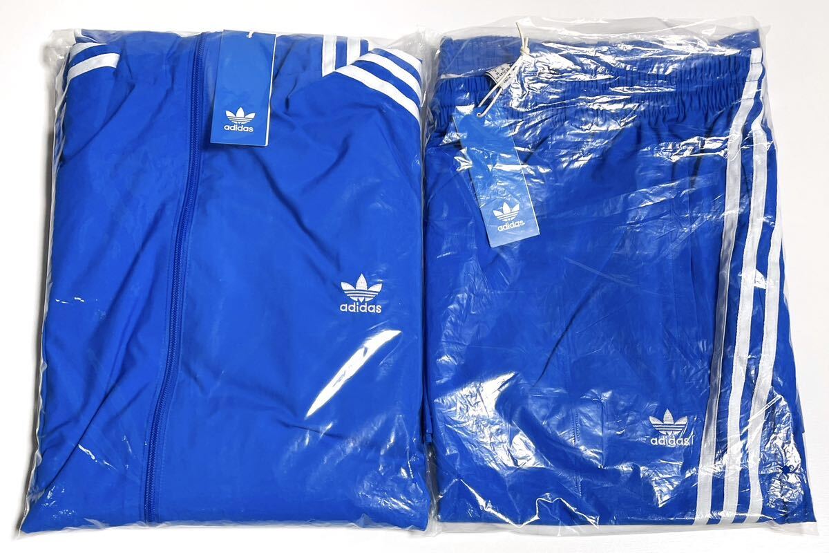 即決 上下5XL正規品/新品ブルー日本未発売BIGサイズadidas Originals