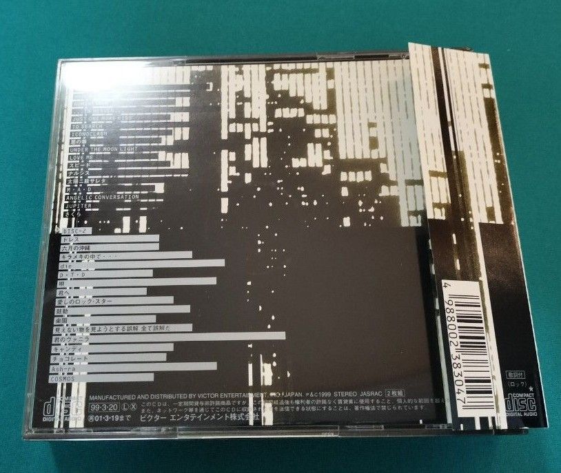 初回限定盤】BUCK-TICK バクチク BT 2枚組初期ベストアルバム 櫻井敦司