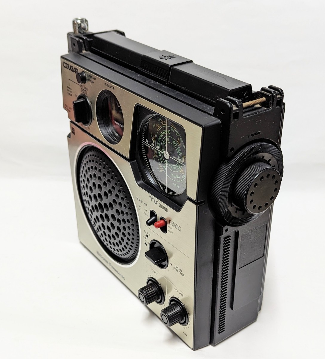 Yahoo!オークション - ナショナル パナソニック BCLラジオ クーガー112