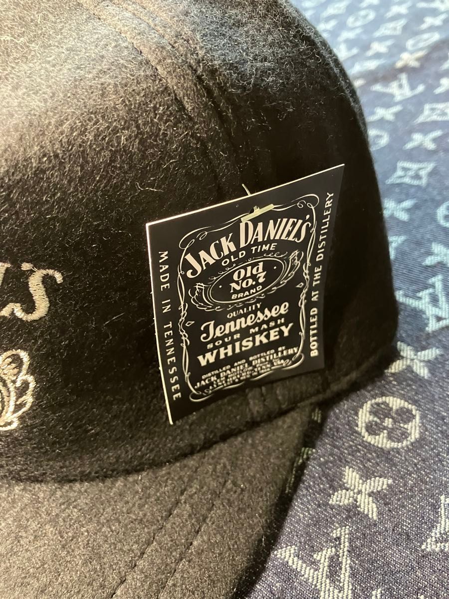 ジャックダニエル Jack Daniel's Old No 7 刺繍ロゴ キャップ 未使用品