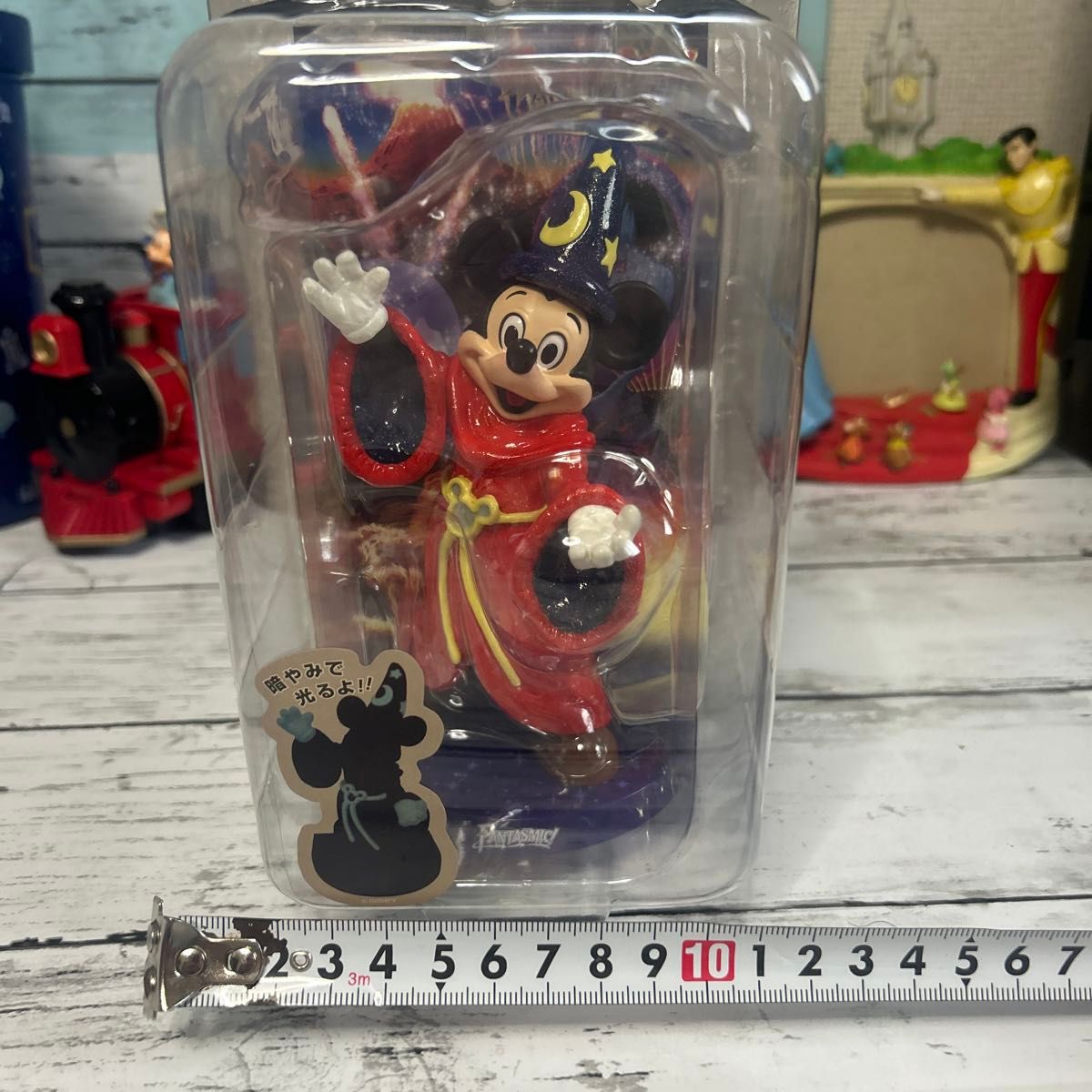 東京ディズニーシー FANTASMIC ミッキーフィギュアリン(カード付き