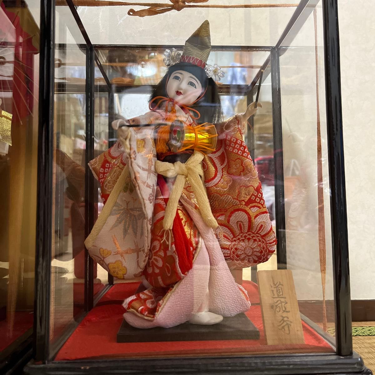 昭和アンティーク 日本人形 2セット レトロ ガラスケース入り｜Yahoo