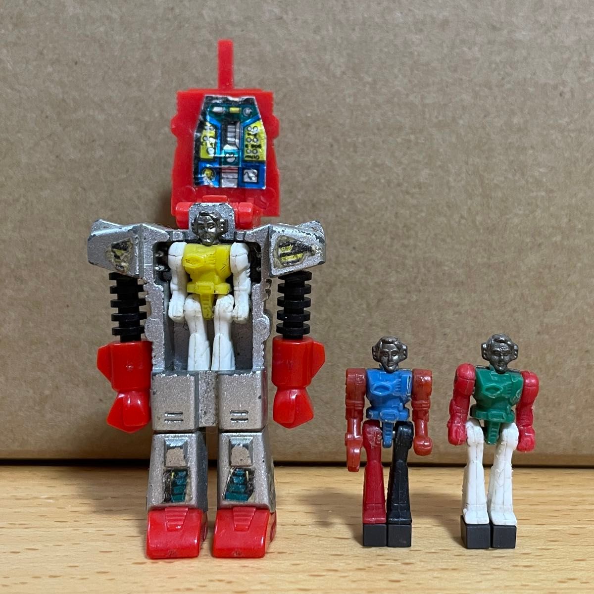 タカラ ダイアクロン パワードスーツ ミクロマン隊員超合金 当時物