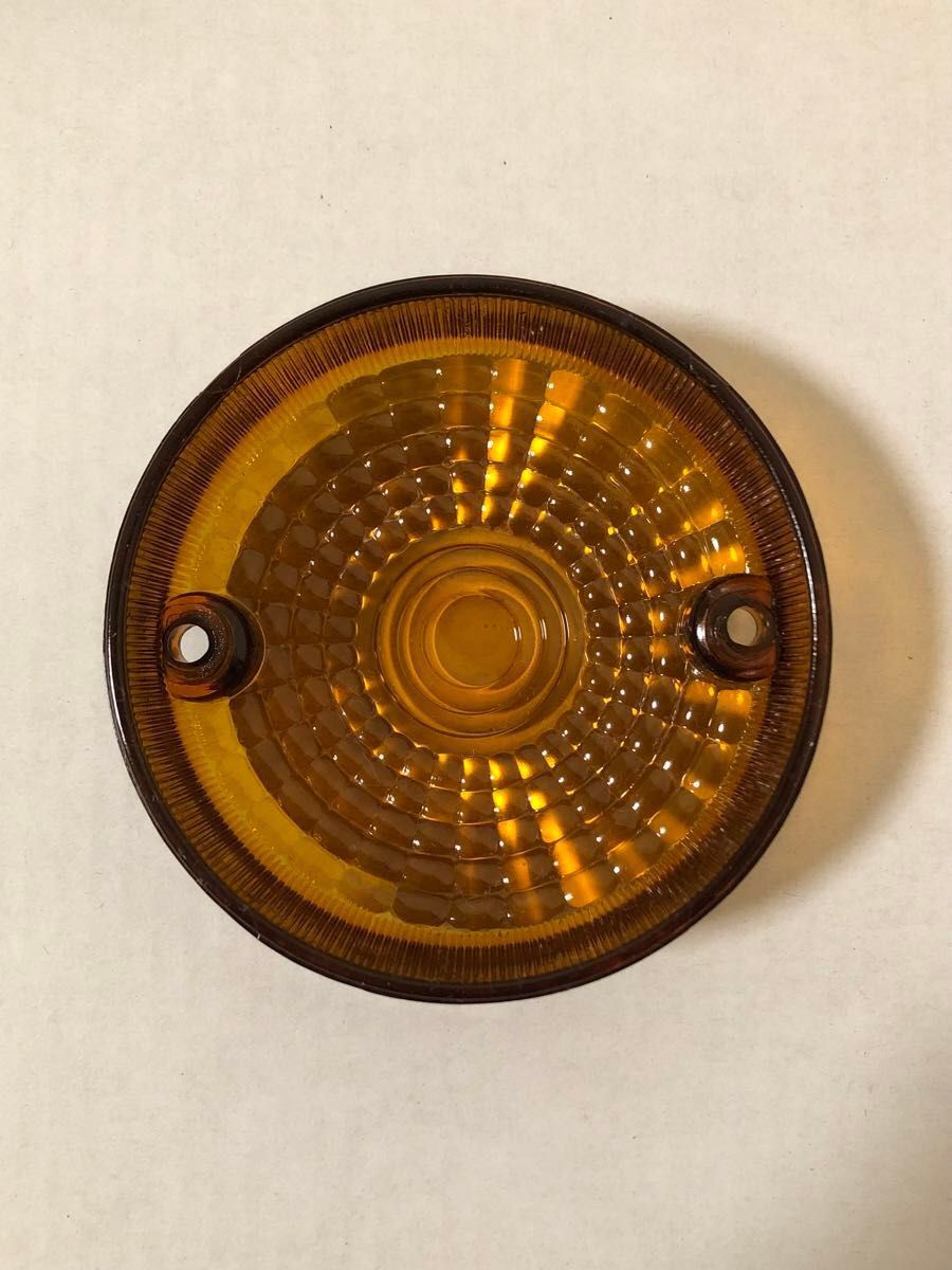 GS400 ウインカーレンズ オレンジ スモーク 純正タイプ クリア