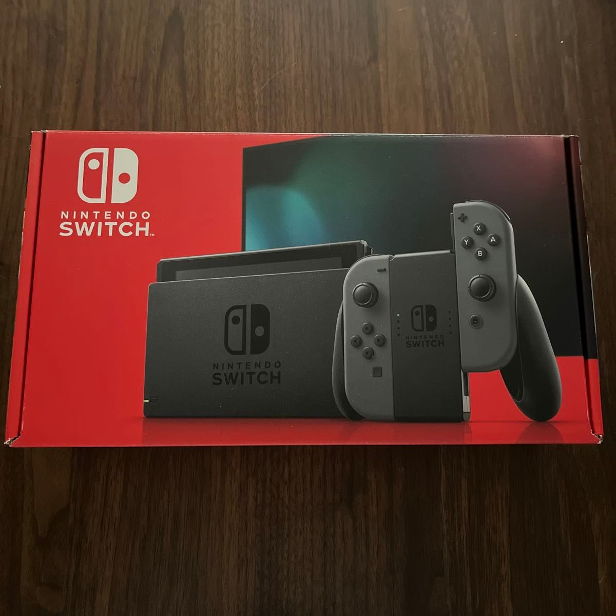 ニンテンドースイッチ 本体 グレー バッテリー強化版 マイクロSD32GB