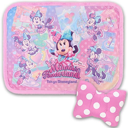 未使用・タグ付】ポータブルクッション &ブランケット ミニー