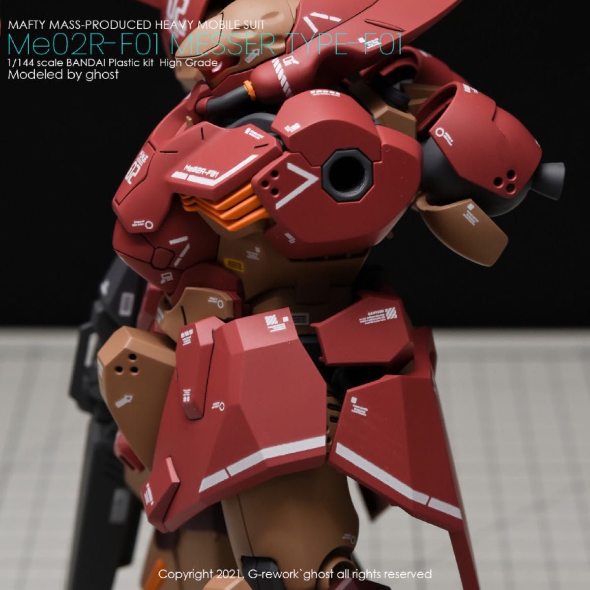 HG 1/144 メッサーF01型 用水転写式デカール他社製 ガンダム ガンプラ