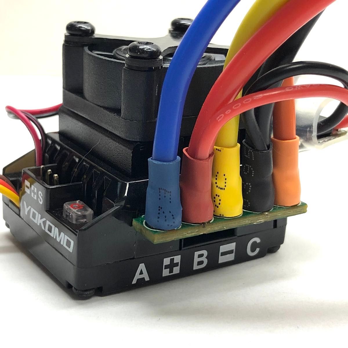 ヨコモ BL-EP6 ブラシレス アンプ 冷却ファン プログラムカード 取説