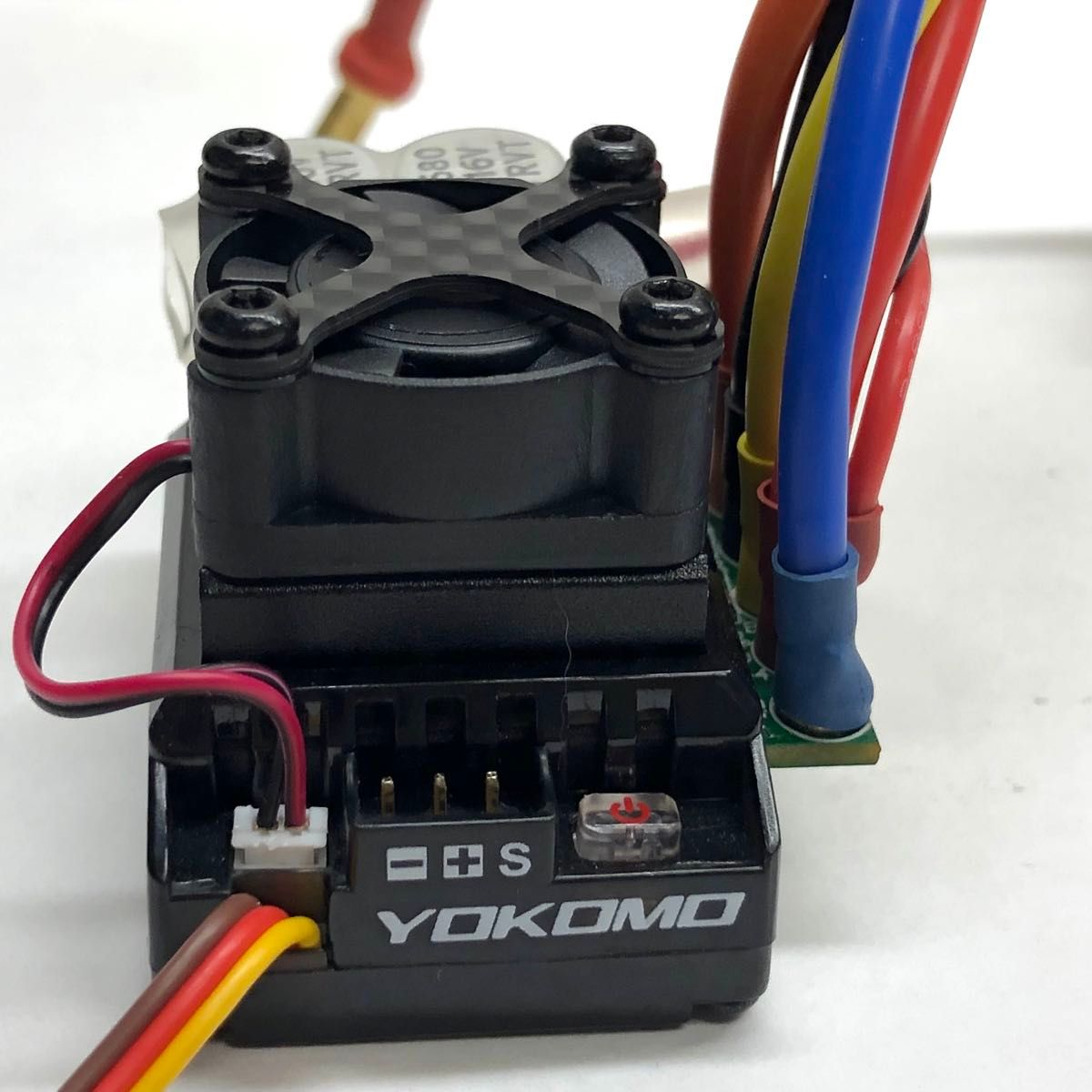 ヨコモ BL-EP6 ブラシレス アンプ 冷却ファン プログラムカード 取説