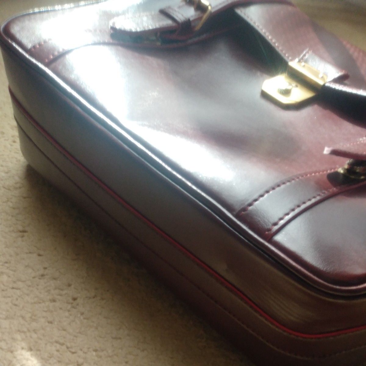 就実高校 通学用カバン(ショルダーベルト付き)｜Yahoo!フリマ（旧