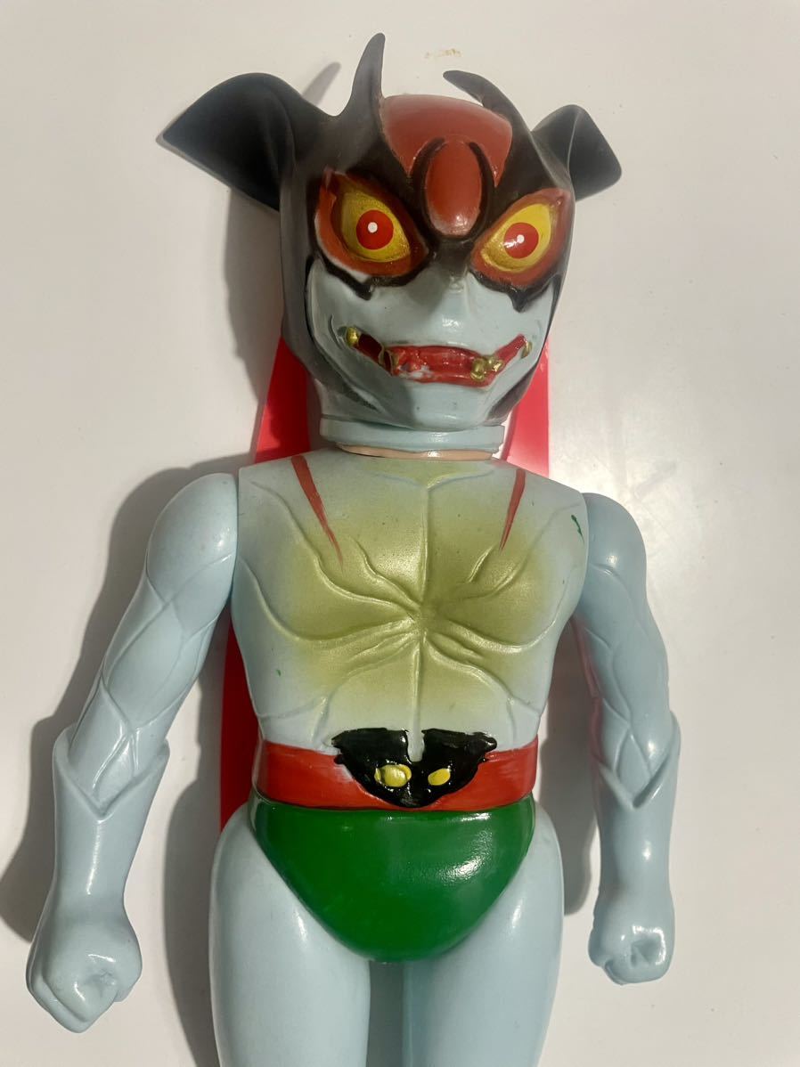 Yahoo!オークション - 激レア 当時物 無版権 デビルマン 面取れソフビ