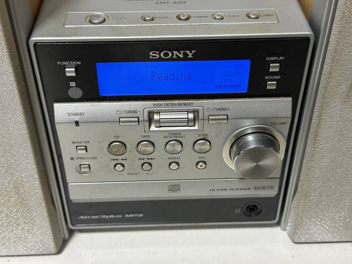 Yahoo!オークション - 【SONY CMT-A50 本体 システムコンポ スピーカー