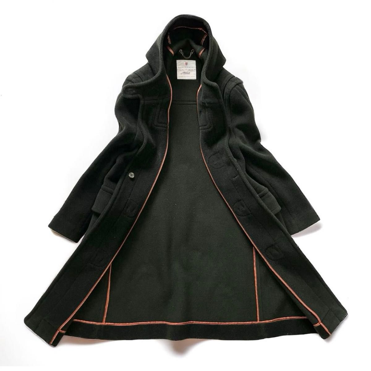 MONTGOMERYモンゴメリー ムーアブルック ヘリンボーンダッフルコート L