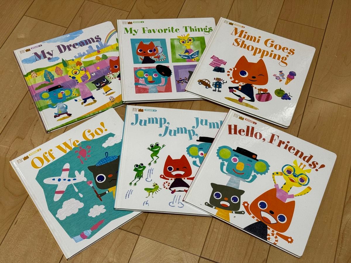 ワールドワイドキッズ ベネッセ WORLD WIDE KIDS DVD STAGE1〜6 全30巻