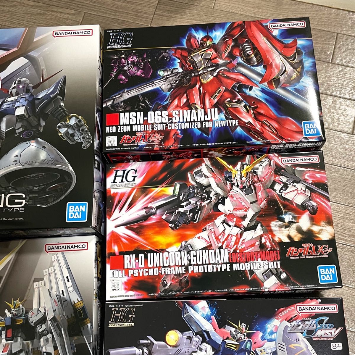 甘*ぎ様 未組立 ガンプラ まとめ 9点セットHG HGUC HG ガンプラ まとめ