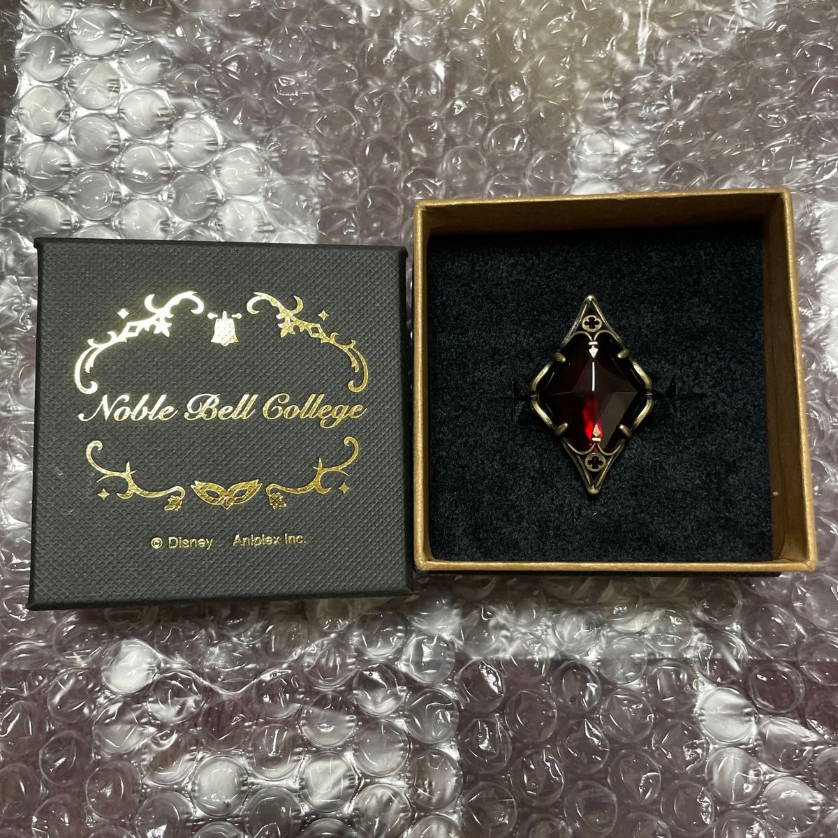 ツイステッドワンダーランド ノーブルベルカレッジ魔法石風リング 指輪