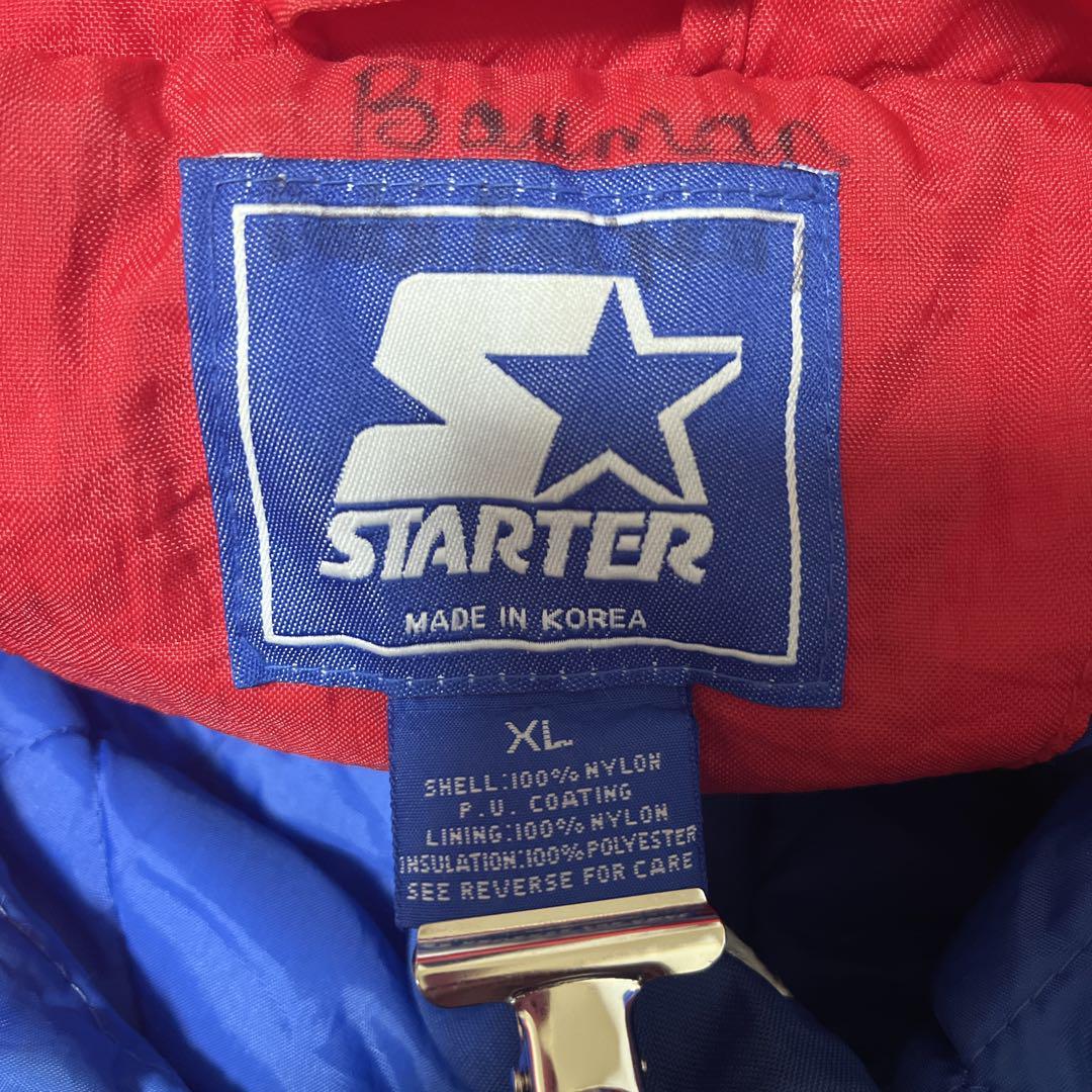 90's STARTER スターター アノラックパーカー ハーフジップ 2XL 中綿