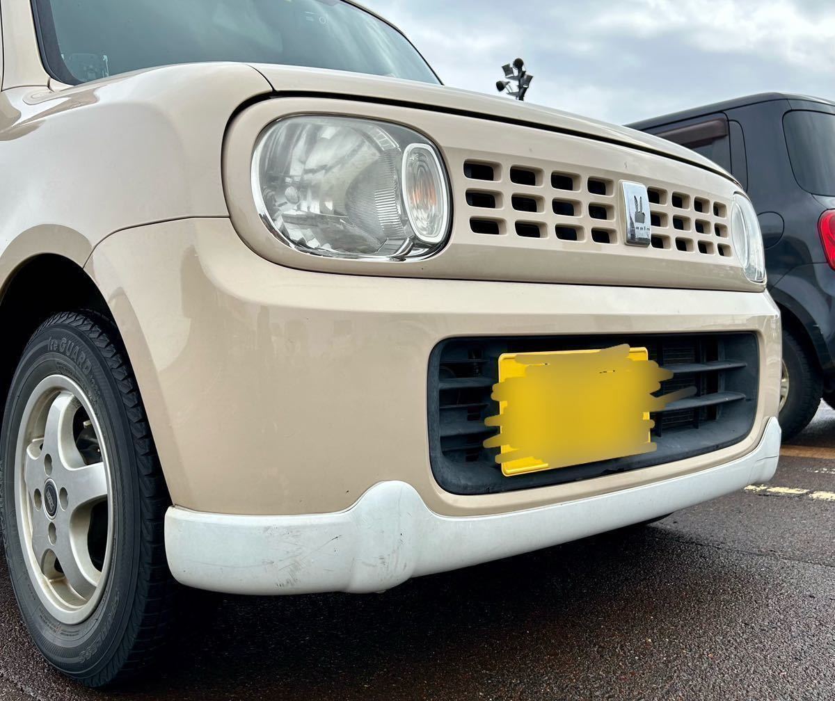 アルトラパン用 HE22S フロントスポイラー 白 77251-85K1｜Yahoo