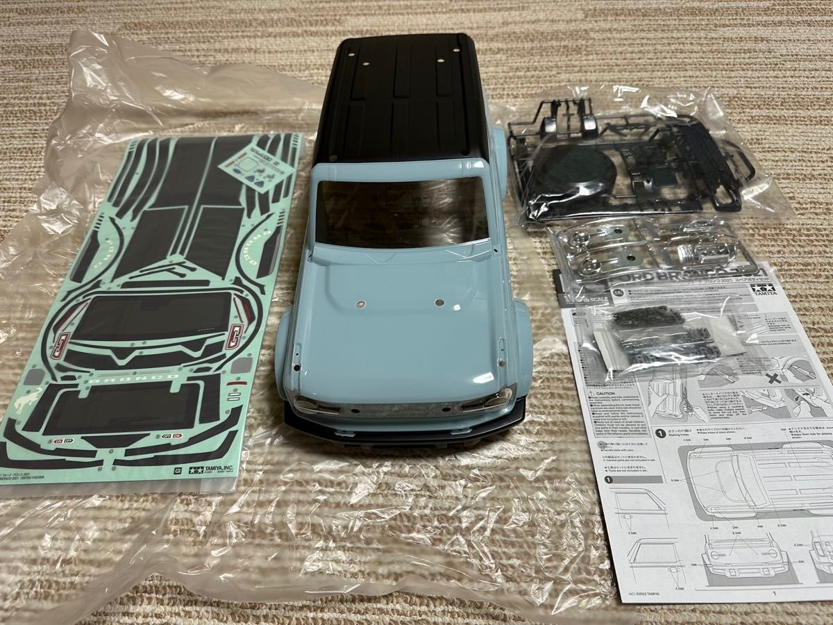 タミヤ フォードブロンコ2021 塗装済みボディ CCー02シャーシ｜Yahoo