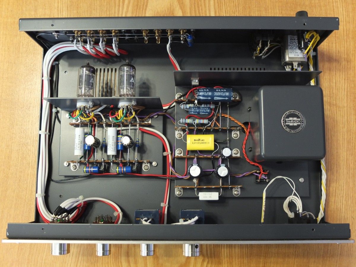 サンオーディオ 真空管プリアンプ SUN AUDIO SVC-200 高級部品仕様