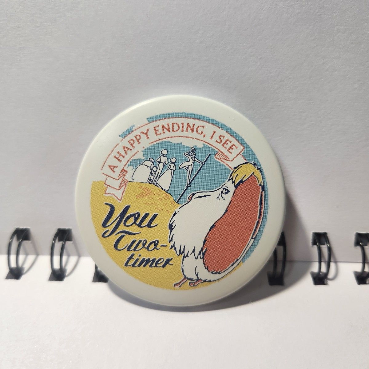 ハウルの動く城 缶バッジコレクション ヒン⑩ハッピーエンドってわけね