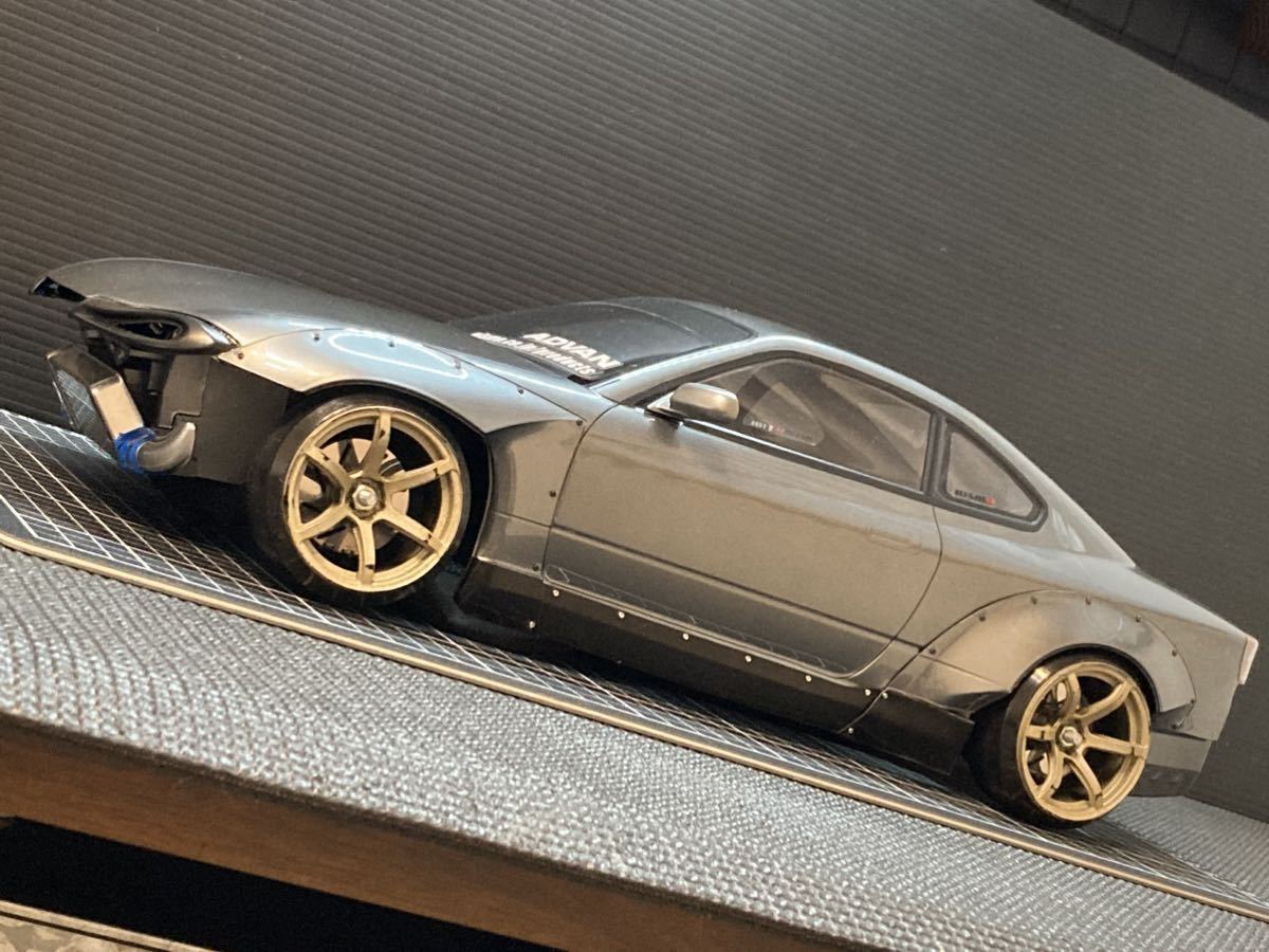 Yahoo!オークション - タミヤ＋アディクション S15シルビア ロケバニ 1