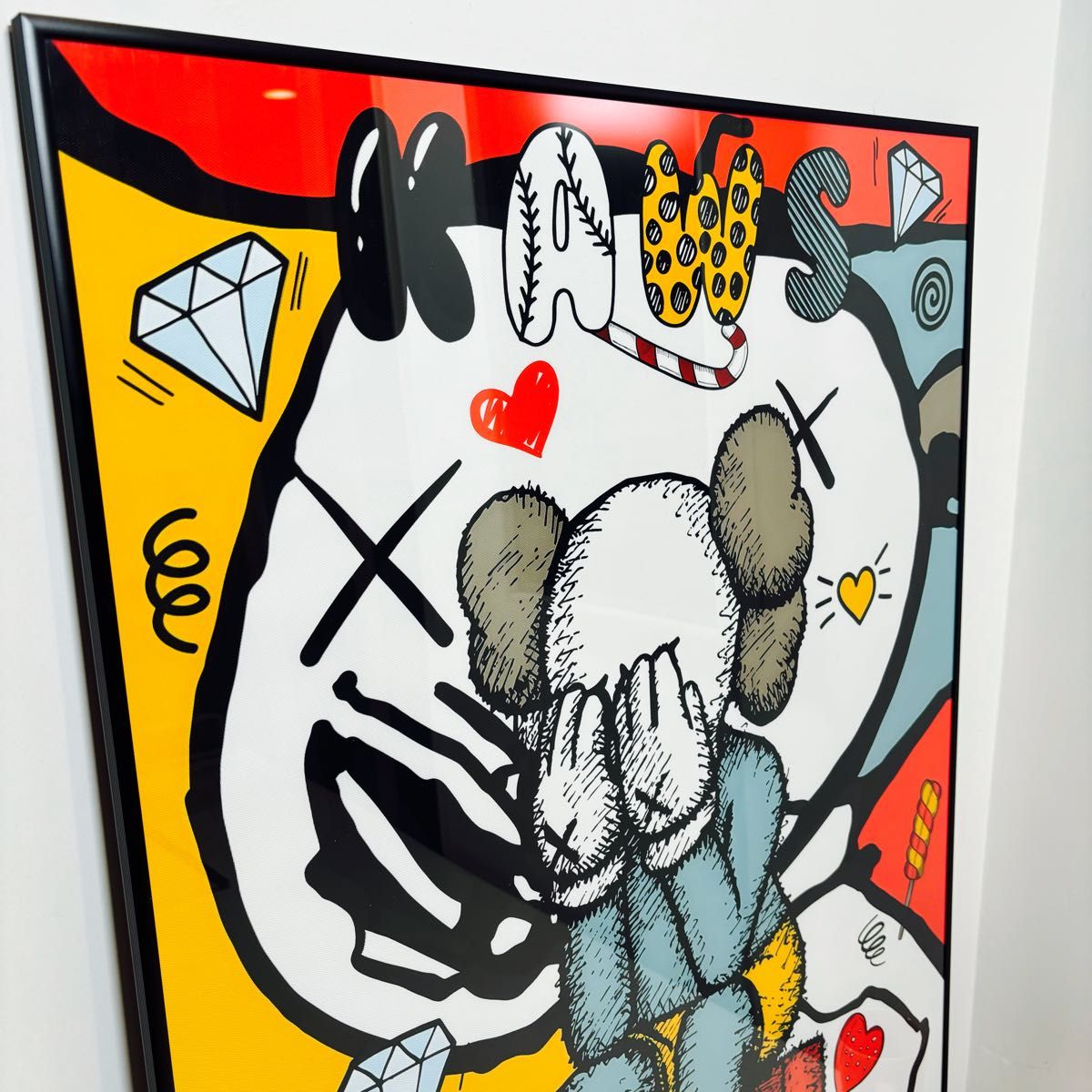 ポスター】KAWS(カウズ)12 ベアブリック(A1サイズ)｜Yahoo!フリマ（旧