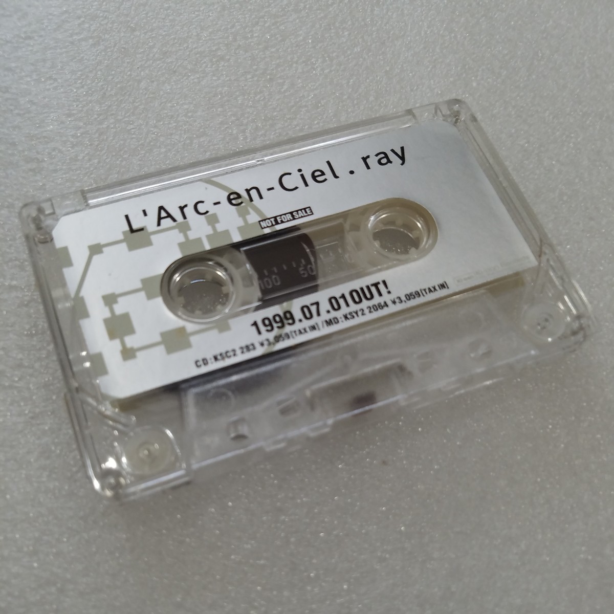 送料無料【非売品】L'Arc~en~Ciel プロモ盤 カセット テープ ark/ray