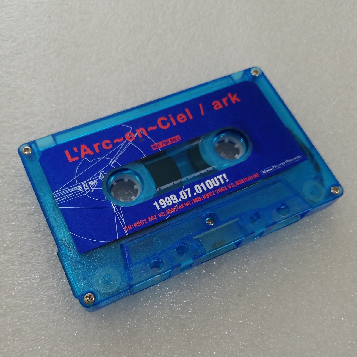 送料無料【非売品】L'Arc~en~Ciel プロモ盤 カセット テープ ark/ray