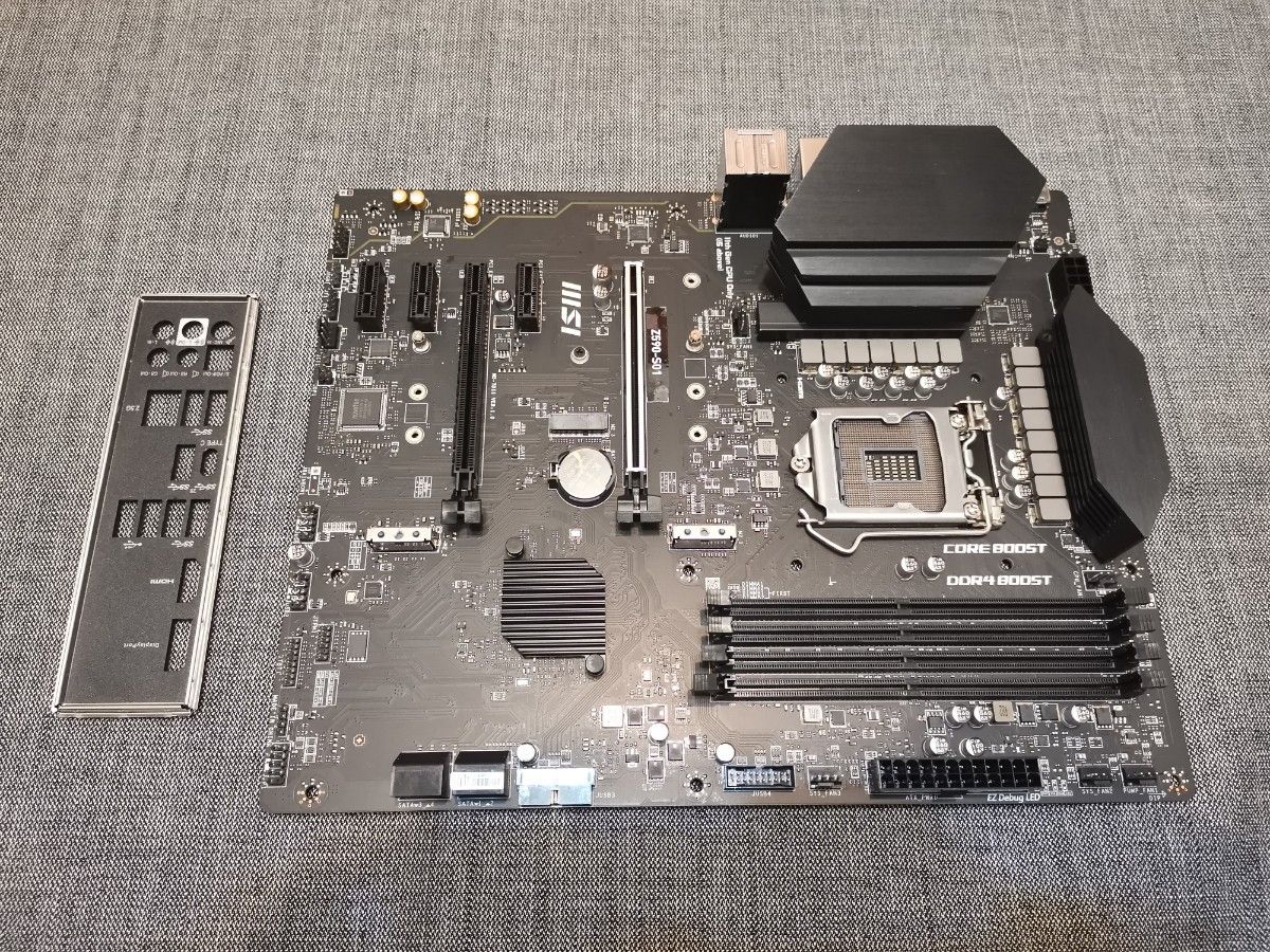 MSI マザーボード Z590-S01 インテル11世代CPU対応 念のためジャンク