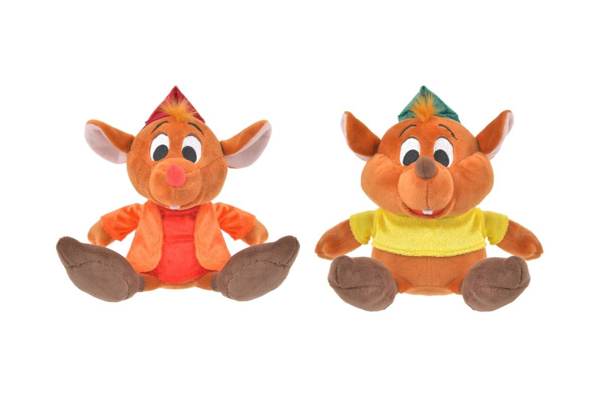 2024 ディズニーストア シンデレラ ジャック ガス ぬいぐるみ 2個