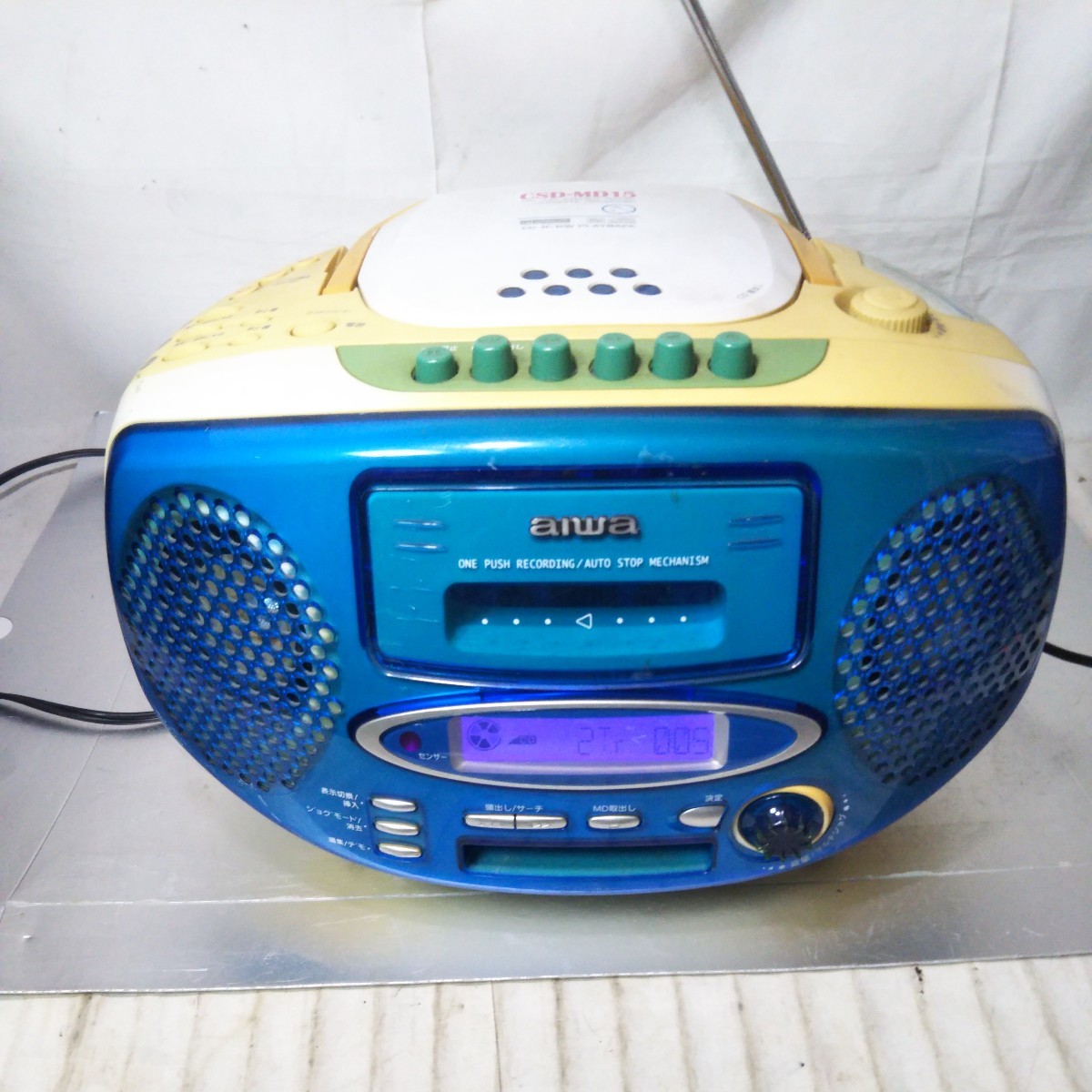 Yahoo!オークション - 送料無料(2M227)AIWA アイワ ラジカセ CDラジカ