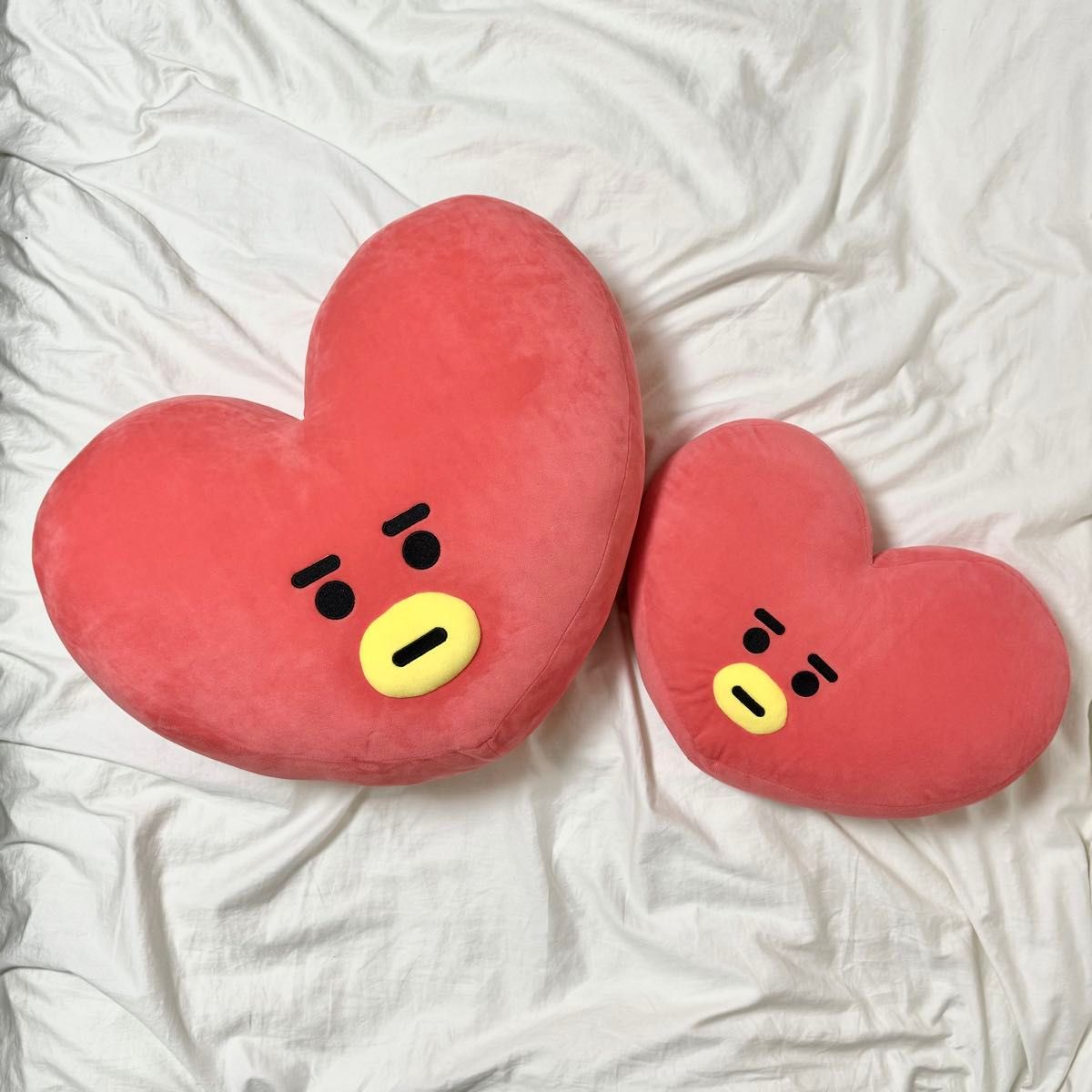 TATA フェイスクッション 40cm 30cm セット BTS bt21 ぬいぐるみ
