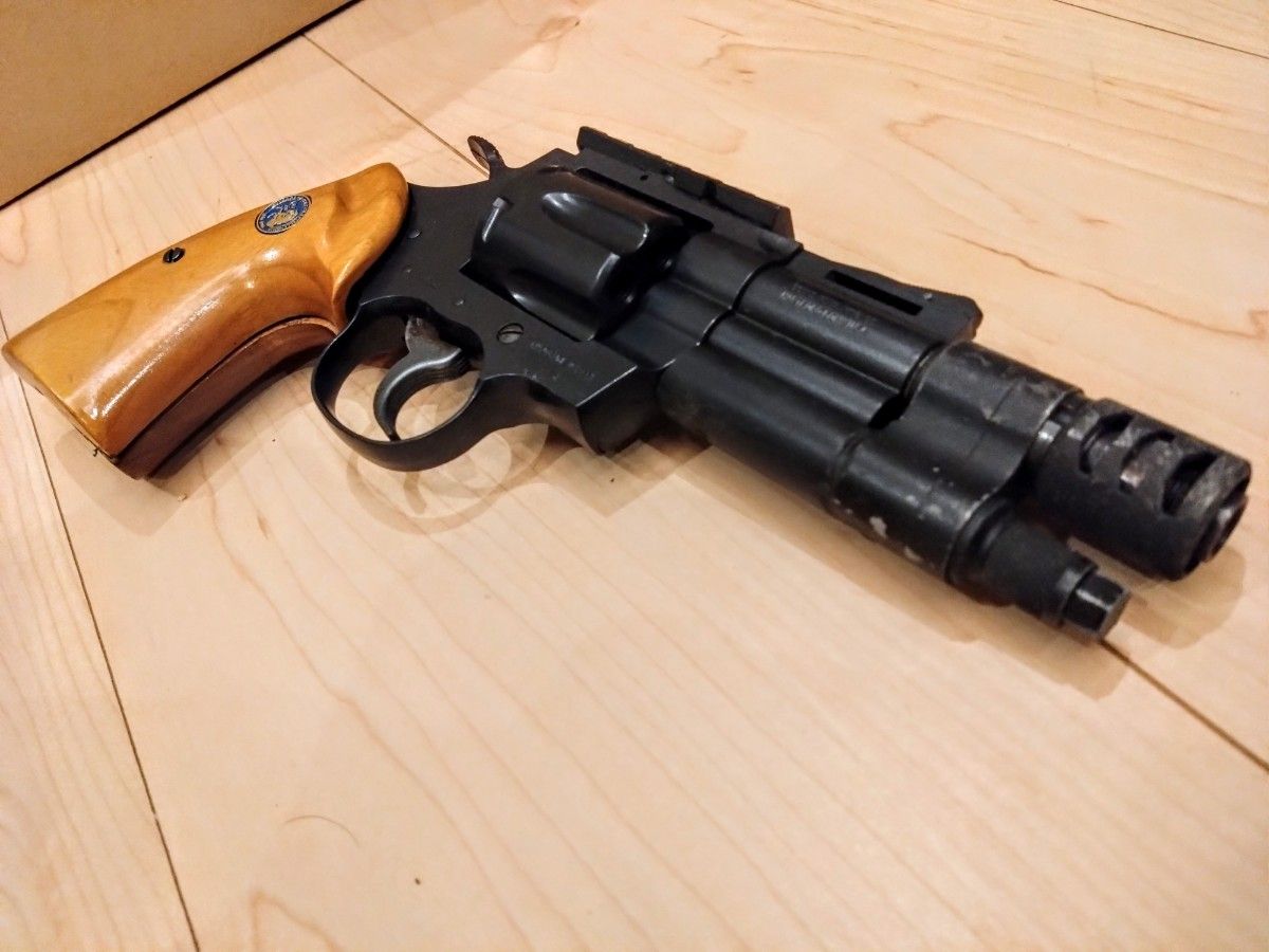 初売り】【ジャンク】東京マルイ ガスリボルバー コルトパイソン2 5
