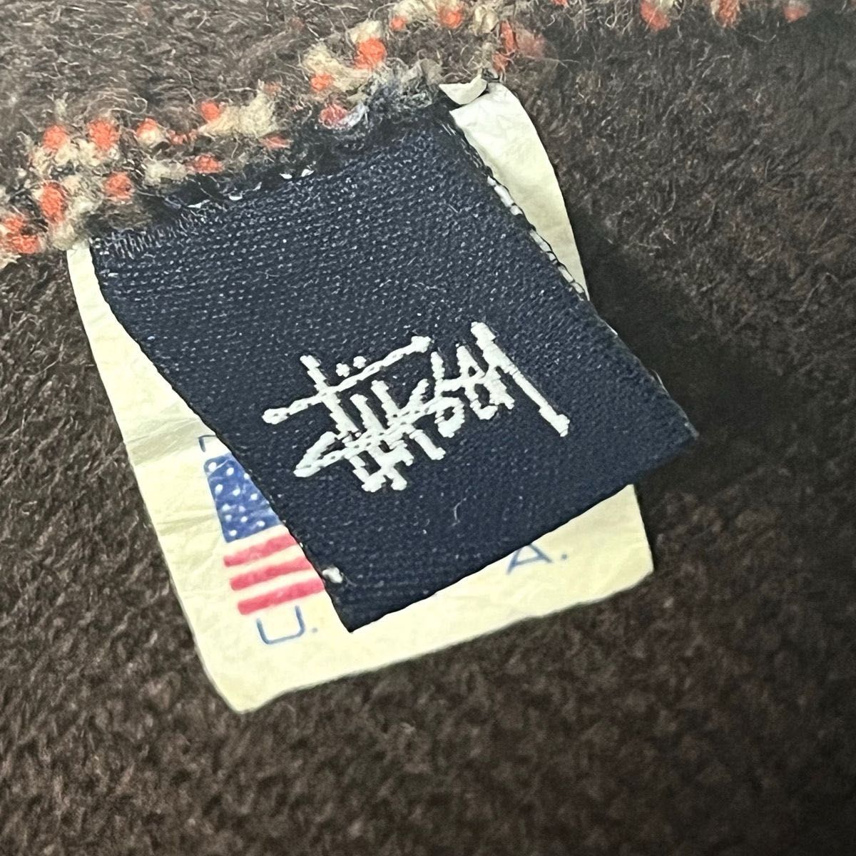 vintage】超激レア 紺タグ初期90's OLD STUSSY MADE IN USA