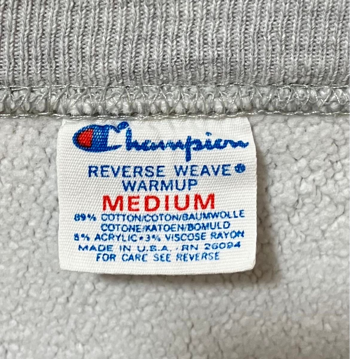 80s トリコタグ USA製 champion チャンピオン リバースウィーブ