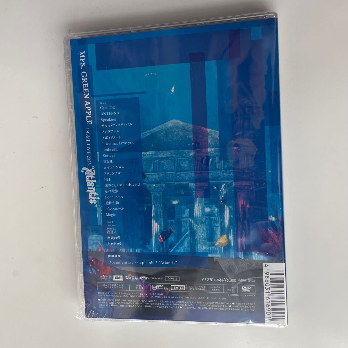 Mrs GREEN APPLE ライブ DVD 4本セット 新品未使用 未開封 通常盤