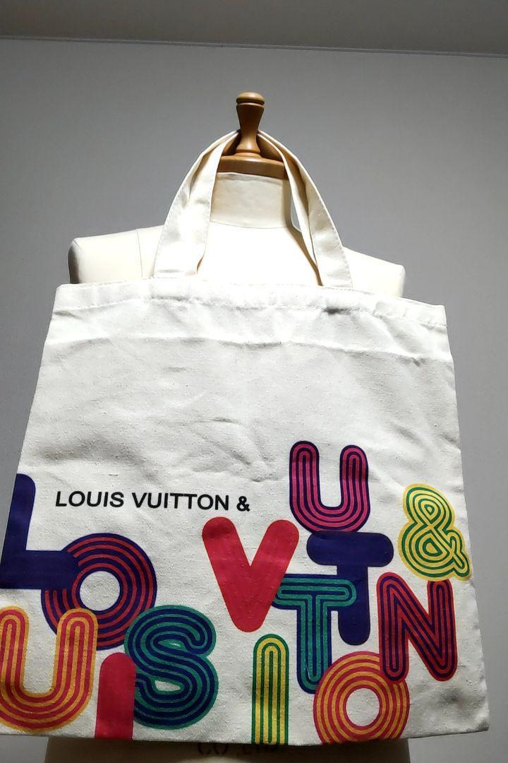 LOUIS VUITTON &本物ノベルティ トート エコバッグ @深展覧会｜Yahoo