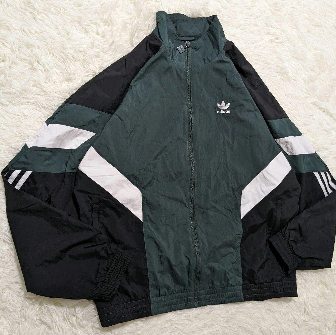 極美品】常田大希着用類似品 アディダス ナイロンジャケット XLサイズ
