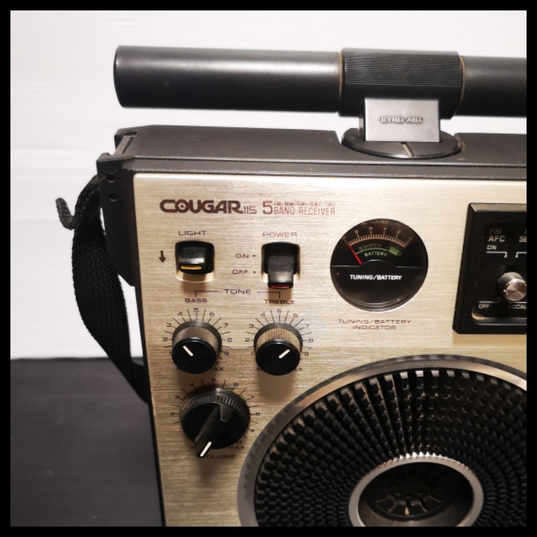 Yahoo!オークション - ナショナル パナソニック BCLラジオ クーガーCOU