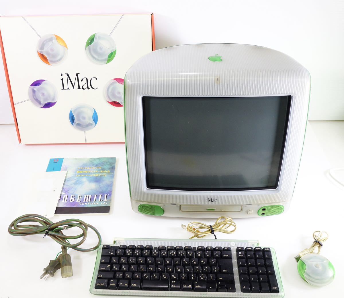 Yahoo!オークション - 希少品 Apple/アップル iMac G3/266 起動確認済