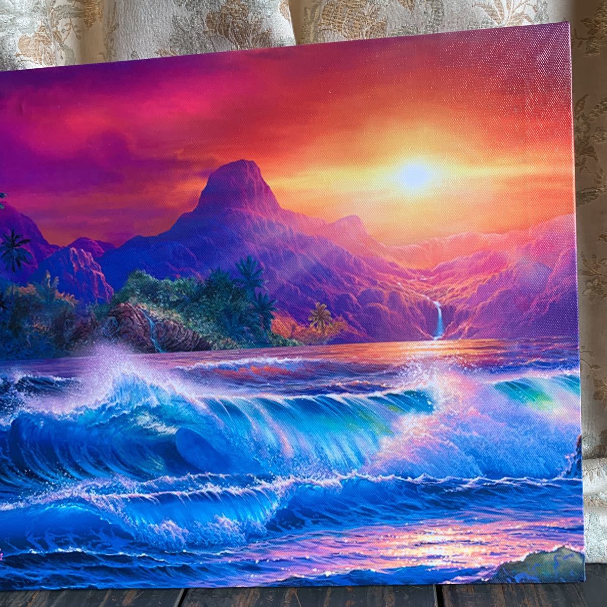 き*ん様 【希少・真作】ミッキー ミニー ラッセン「ロマンティックサン