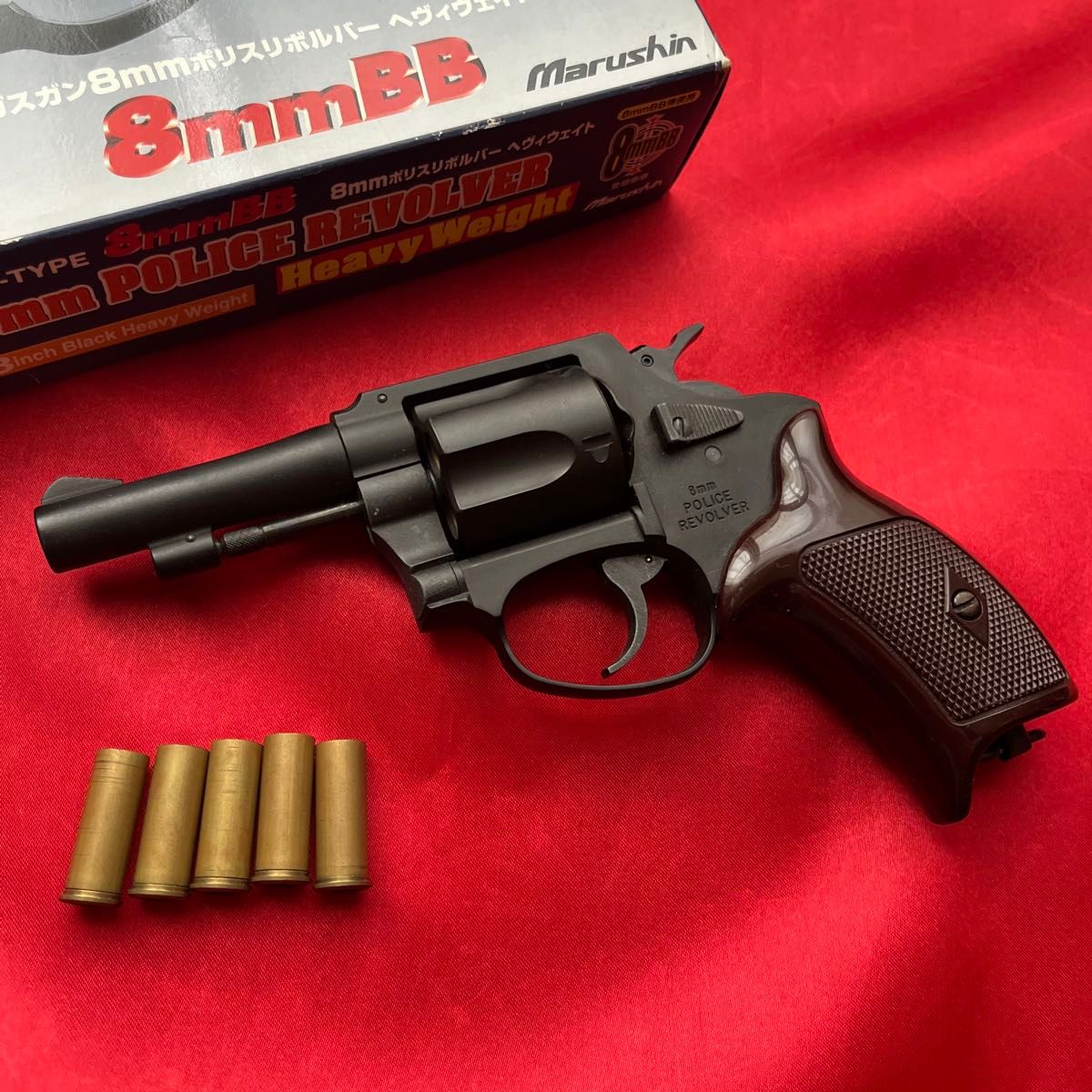 マルシン ポリスリボルバーHW 3インチ ニューナンブM60 日本警察拳銃