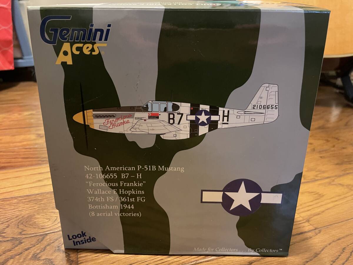 Yahoo!オークション - 飛行機 ジェミニエース P-51B Mustang " Fero